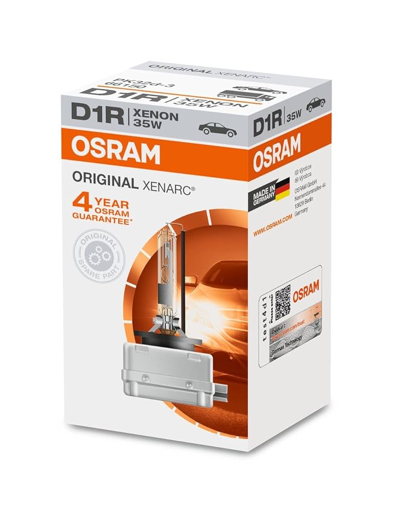 Amazon.com: OSRAM XENARC ORIGINAL D1R xenon headlamp bulb